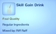 7.01.10 - Foul Skill Drinks